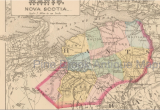 Mineral Map Of Canada Map Showing Communities within Hants County Nova Scotia