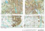 Minneapolis Minnesota On A Map Minneapolis Minnesota Cold War Map Set Of 4 Maps by Ussr