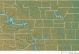 Minnesota and north Dakota Map Map Of north Dakota