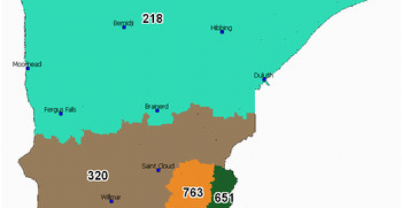 Minnesota area Codes Map area Code 952 Wikipedia