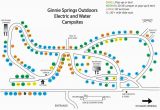 Minnesota Campgrounds Map Camp Sites at Ginnie Springs Outdoors Camping Florida