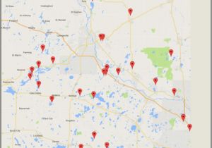 Minnesota Campgrounds Map Minnesota Camping Spots App Price Drops