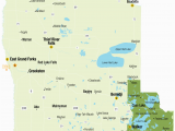 Minnesota Casinos Locations Map northwest Minnesota Explore Minnesota
