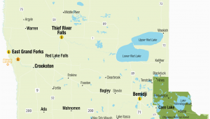 Minnesota Casinos Locations Map northwest Minnesota Explore Minnesota