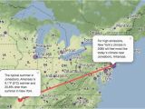 Minnesota Climate Map Climate Change Study Huge Changes In Weather for 450 Us Cities by