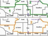 Minnesota Congressional Map 1st Congressional District now Stretches Just to the Winona County