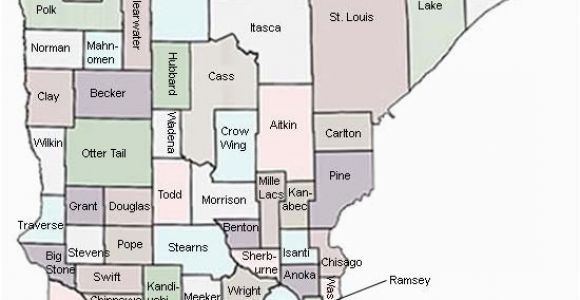 Minnesota County Map Pdf Mn County Maps with Cities and Travel Information Download Free Mn