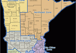 Minnesota County Map with Roads Map Of Counties In Minnesota and Travel Information Download Free