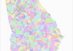 Minnesota County Map with Zip Codes Georgia Zip Code Maps Free Georgia Zip Code Maps