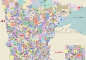 Minnesota County Map with Zip Codes Minnesota County Map with Zip Codes New Minneapolis Ny County Map