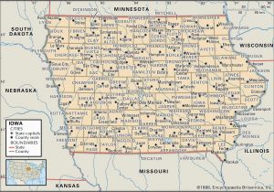 Minnesota County Maps with Cities State and County Maps Of Iowa