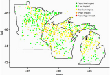 Minnesota Deer Population Map Quantifying Impacts Of White Tailed Deer Odocoileus Virginianus