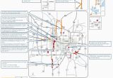 Minnesota Department Of Transportation Traffic Map Closures On I 35w Lane Reductions Throughout Metro area This Weekend