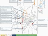 Minnesota Department Of Transportation Traffic Map Closures On I 35w Lane Reductions Throughout Metro area This Weekend