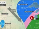 Minnesota Driving Conditions Map Snow Ice to Unleash Treacherous Travel Over north Central Us