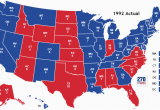 Minnesota Election Map Presidential Election Of 1992