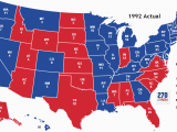 Minnesota Election Map Presidential Election Of 1992