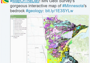 Minnesota Geological Map Critical issues Map Of the Day Minnesota S Bedrock Geology