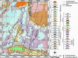 Minnesota Geological Map Geological Map with Mineral Deposits Combined Geological Map Of