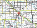 Minnesota Highway Construction Map Guide to Granite Falls Minnesota