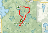 Minnesota Hiking Trails Map Grass Lake and Bass Lake Loop Minnesota Alltrails