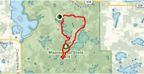 Minnesota Hiking Trails Map Grass Lake and Bass Lake Loop Minnesota Alltrails