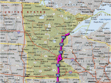 Minnesota Hwy Map I 35 Minnesota Interstate 35 State Map Minnesota Map