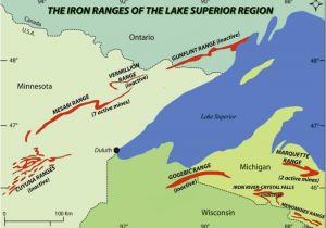 Minnesota In Us Map Iron Range Wikipedia