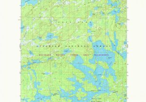 Minnesota Lake Contour Maps Amazon Com Yellowmaps Lake Insula Mn topo Map 1 24000 Scale 7 5