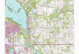 Minnesota Lake Contour Maps White Bear Lake East topographic Map Mn Usgs topo Quad 45092a8