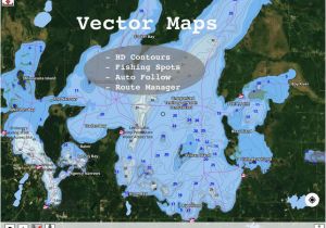 Minnesota Lake Maps App Minnesota Fishing Lake Maps Navigation Charts On the App Store