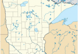 Minnesota Location On Map Minneapolis Wikipedia