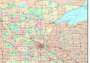 Minnesota Map with Cities and Counties Mn County Maps with Cities and Travel Information Download Free Mn