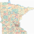 Minnesota Map with Cities and Counties Mn County Maps with Cities and Travel Information Download Free Mn