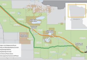 Minnesota Oil Pipeline Map Line 3 Replacement Project Enbridge Inc