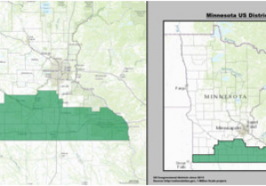 Minnesota On A Us Map Minnesota S 1st Congressional District Wikipedia