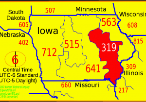 Minnesota Phone area Code Map area Code 319 Wikipedia