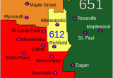 Minnesota Phone area Code Map area Code 612 Wikipedia