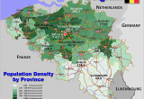 Minnesota Population Density Map Belgium Country Data Links and Map by Administrative Structure