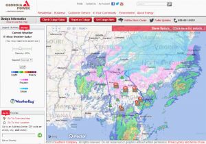 Minnesota Power Outage Map Georgia Power Outages Map Secretmuseum