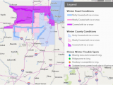 Minnesota Road Condition Map the Latest Over 1 700 Flights Canceled as Snow Ice Halt Travel