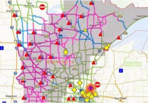 Minnesota Road Conditions Map 511 Winter Storm Brainerd Dispatch