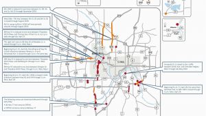 Minnesota Road Conditions Maps Closures On I 35w Lane Reductions Throughout Metro area This Weekend