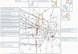 Minnesota Road Report Map Closures On I 35w Lane Reductions Throughout Metro area This Weekend