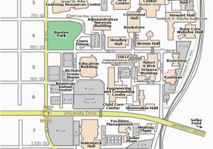 Minnesota School District Map Campus Map St Cloud State University