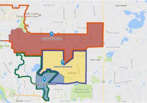Minnesota School Districts Map attendance Boundaries Boundaries