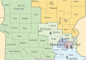 Minnesota Senate District Map Congressional Map Up In the Air as Big Election Year Looms Audio