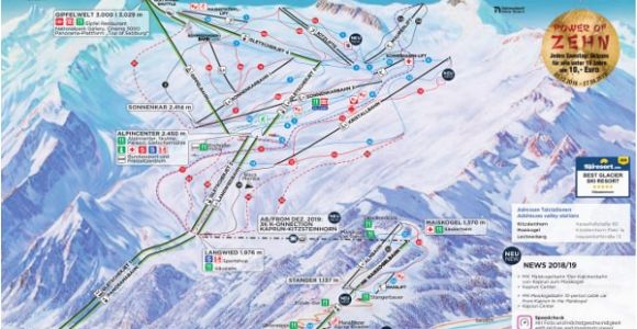 Minnesota Ski Resorts Map Kaprun Austria Piste Map Free Downloadable Piste Maps