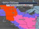 Minnesota Snow Depth Map 8 12 Of Snow Expected Through Monday Coldest Air since 1996