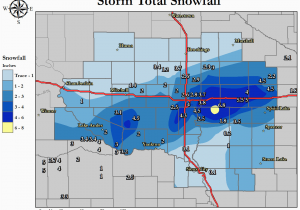 Minnesota Snow Depth Map Early Season Snow and Record Cold October 14 2018